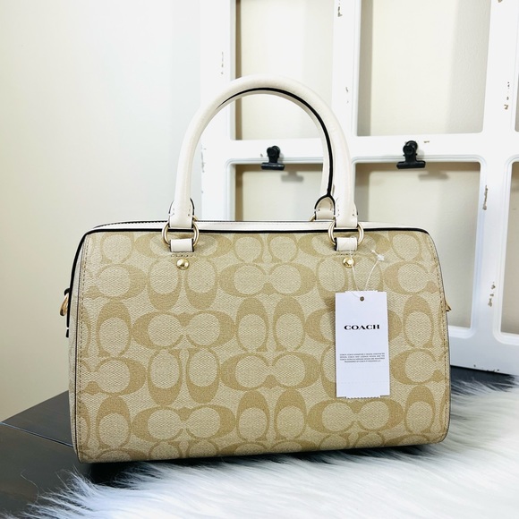 COACH Signature Rowan Satchel - Picture 3 of 11